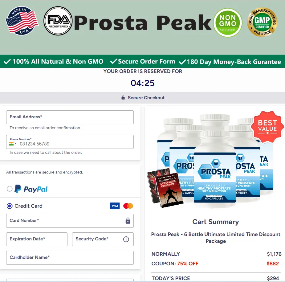 Prostapeak Supplement